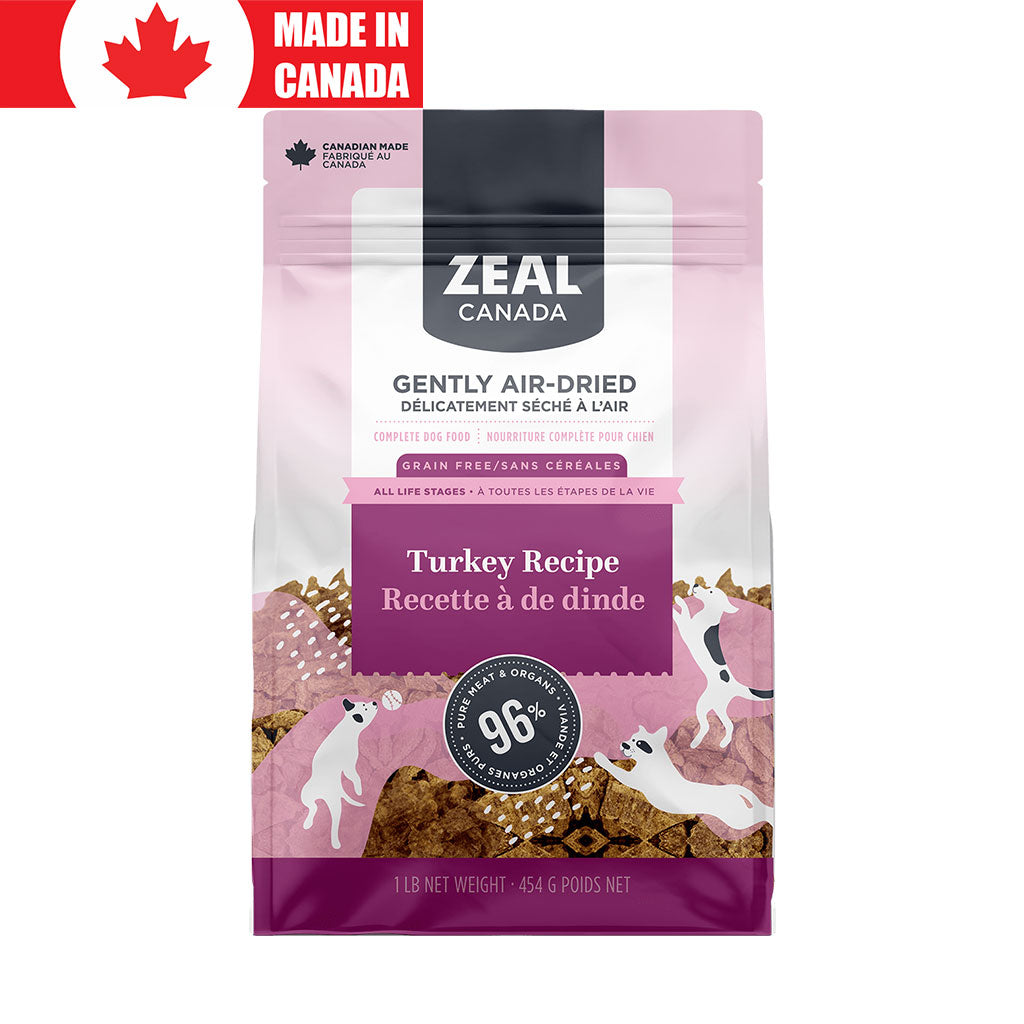 Zeal AirDried Turkey PET PANTRY CANADA