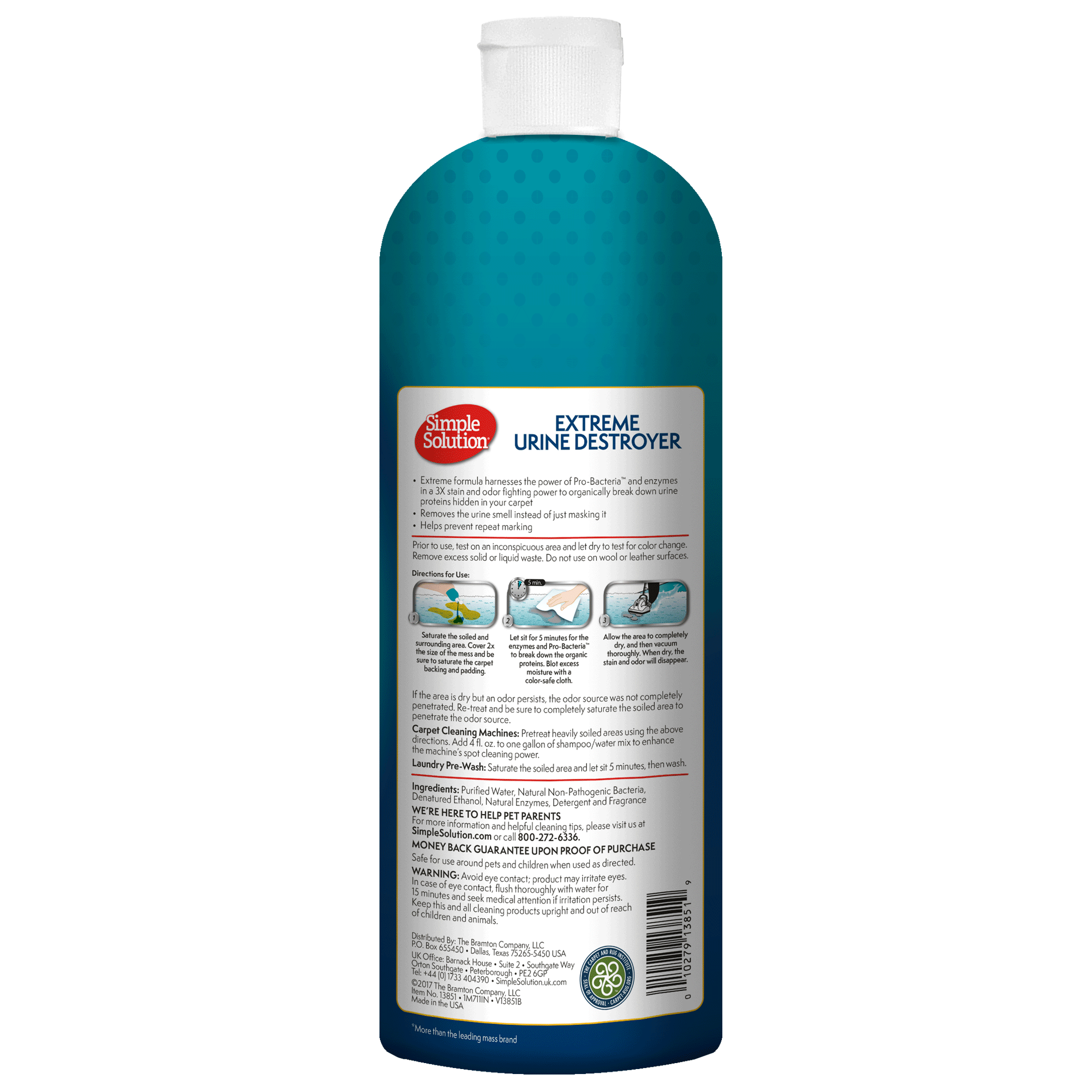 Simple Solution Pet Urine Destroyer 946 ml 32oz PET PANTRY CANADA