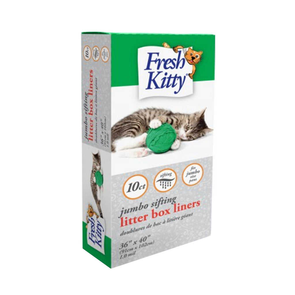 Fresh Kitty Jumbo Sifting Litter Box Liners – PET PANTRY CANADA